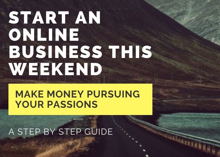 Start an online business in a weekend